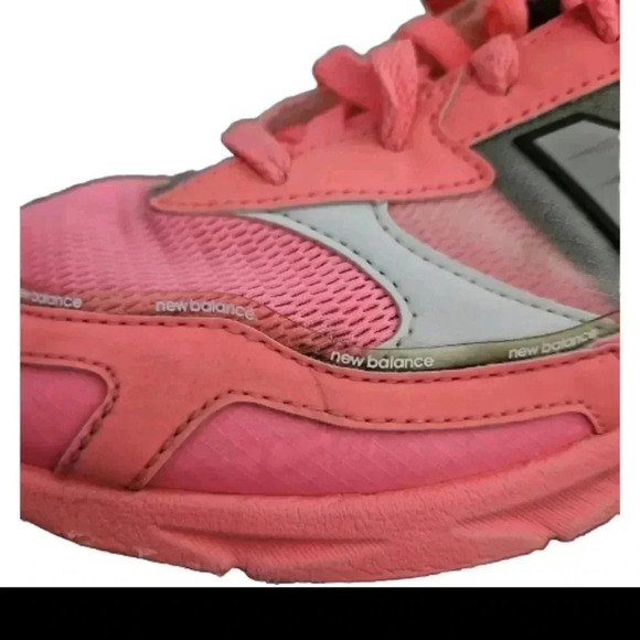 New Balance Womens Pink X Racer Trendy Colorful Running Shoe 8 - Picture 15 of 15